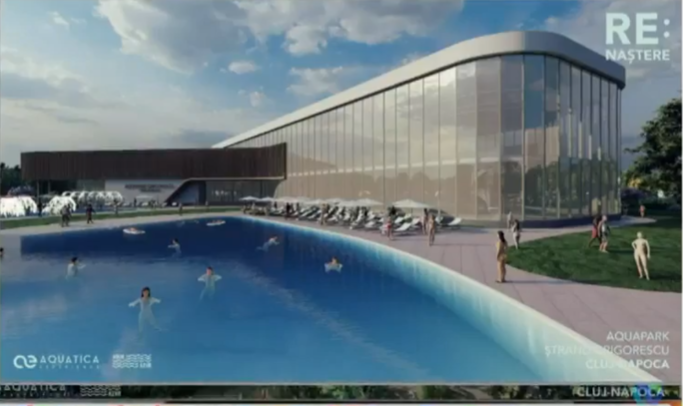 Aquapark-ul din Cluj-Napoca s-ar putea să fie construit pe 5 hectare din carierul Grigorescu, în zona unde a funcționat ștrandul Sun
