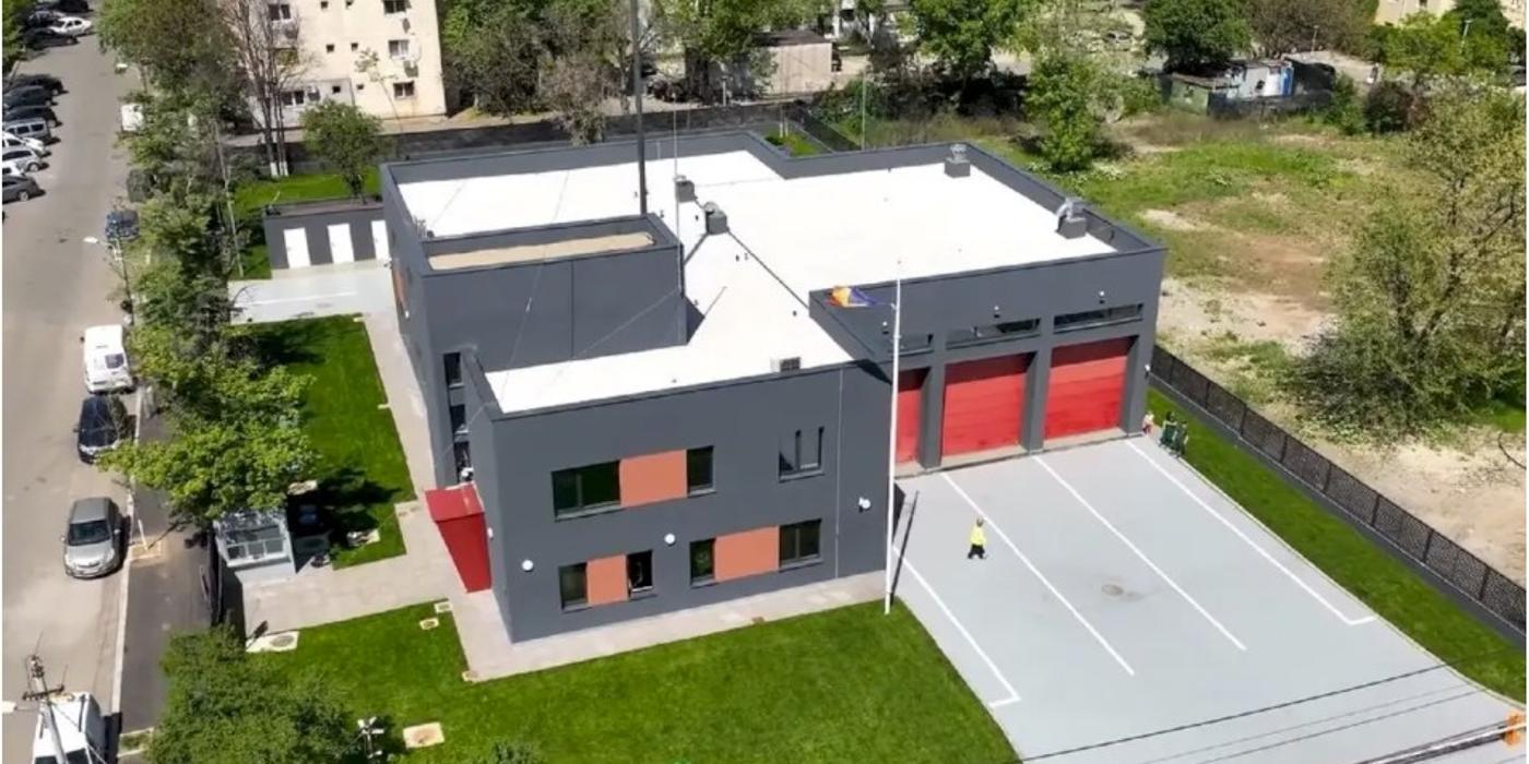 Lucrările la stația de pompieri de pe Strada Perșani din Sectorul 4 se apropie de finalizare