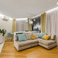 Amenajare atipica intr-un apartament de 2 camere