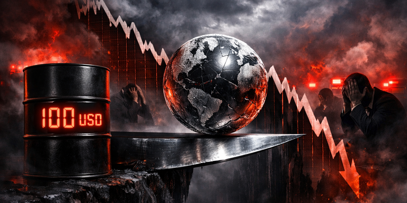 Economia globală, pe muchie de cuțit. Petrol la peste 100 de dolari, burse în retragere