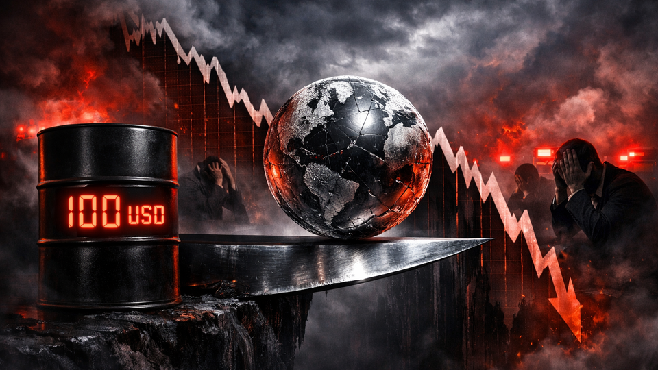 Economia globală, pe muchie de cuțit. Petrol la peste 100 de dolari, burse în retragere