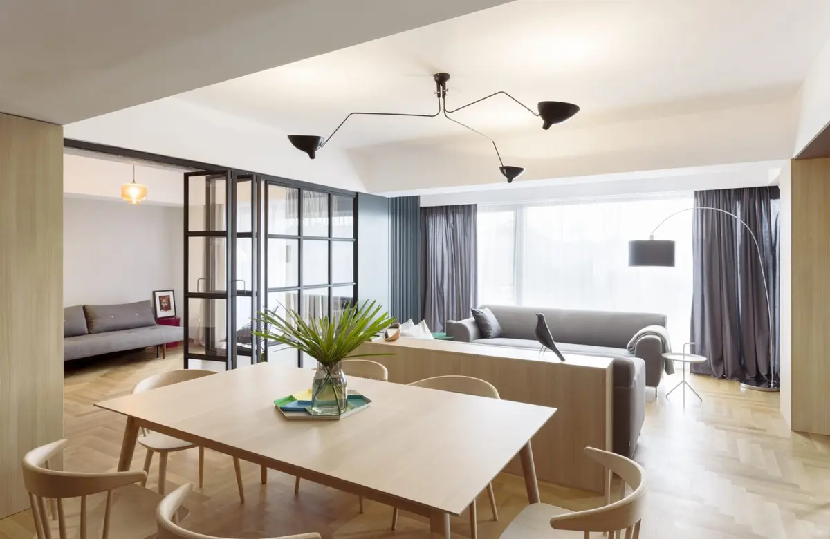 Design contemporan la superlativ intr-un apartament din Bucuresti