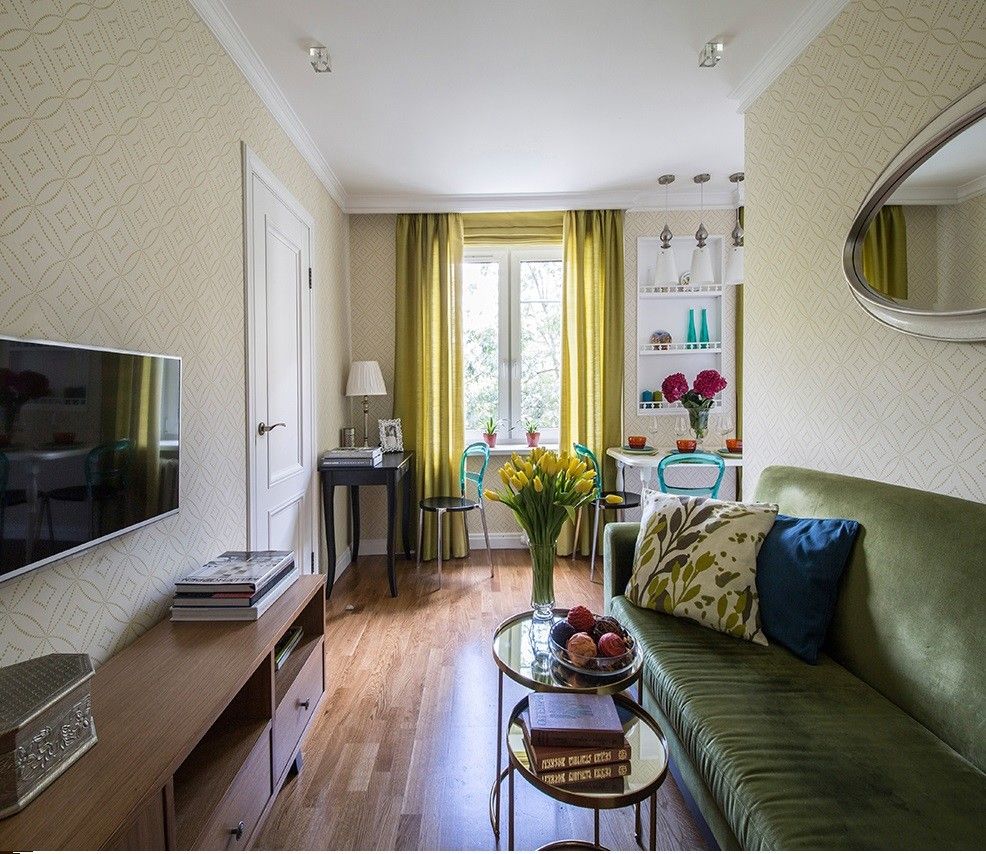 Un apartament de 2 camere transformat pentru a spori confortul familiei