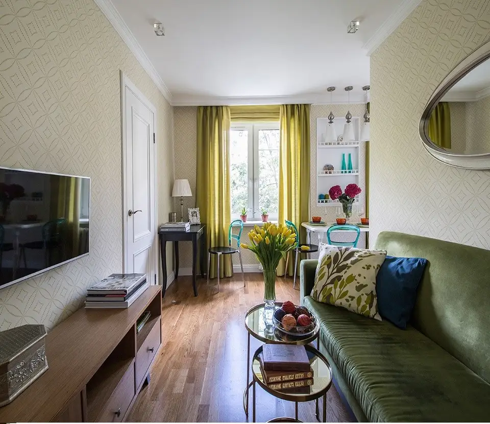 Un apartament de 2 camere transformat pentru a spori confortul familiei