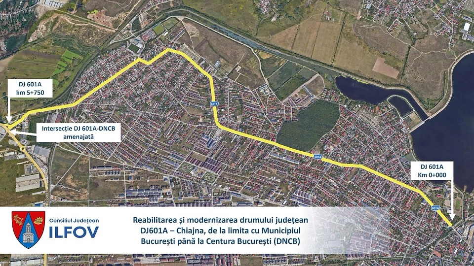 7 drumuri județene din Ilfov vor fi modernizate și reabilitate în 2025, anunță Consiliul Județean