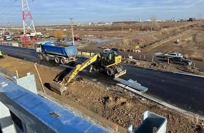 CNAIR anunţă că au fost reluate lucrările pentru finalizarea A0 Sud, între A2 şi DN5 / Valoarea totală a contractelor finanţate prin fonduri europene nerambursabile e de 2,435 miliarde lei, fără TVA