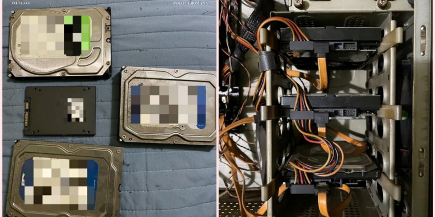 Clujean arestat pentru 30 de zile, pentru deținerea și distribuirea de fotografii interzise