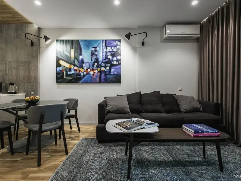 Eleganta stilului contemporan intr-un apartament de 64 mp