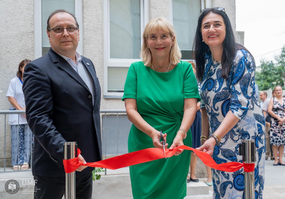 Ieri, 24 iulie, la Cluj-Napoca a fost inaugurat noul Centru de Cercetare privind Dezvoltarea Medicamentului