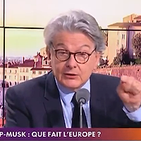 Thierry Breton, comisarul european care dădea exemplu pozitiv anularea alegerilor din România, a fost interzis în SUA. Emmanuel Macron și oficialii UE au luat foc la auzul veștii