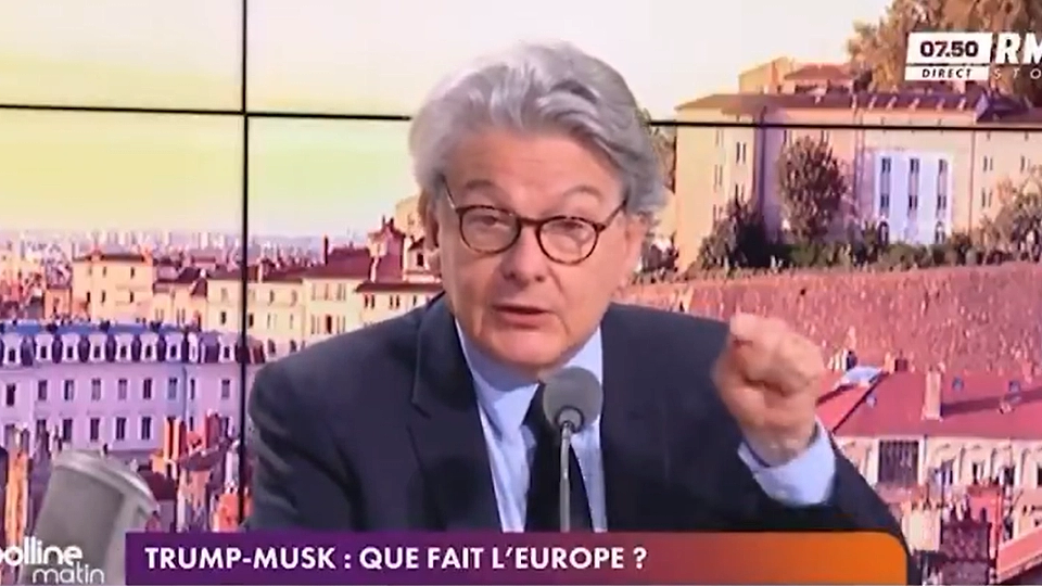 Thierry Breton, comisarul european care dădea exemplu pozitiv anularea alegerilor din România, a fost interzis în SUA. Emmanuel Macron și oficialii UE au luat foc la auzul veștii