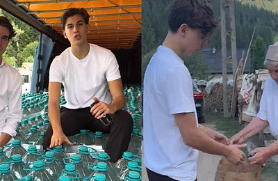 VIDEO | Doi tineri ‘de bani gata’ au ales să nu se ducă la UNTOLD și au mers la Broșteni cu ajutoare pentru oamenii loviți de inundații: Să vedem lucrurile astea, pentru noi e destul de șocant