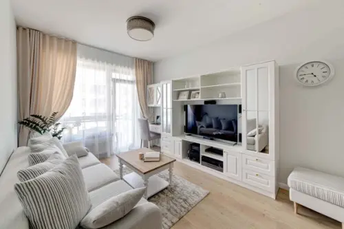 Stil clasic si elegant pentru apartamentul unei familii tinere