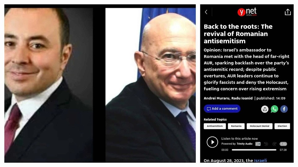 George Simion cere retragerea ambasadorilor României din SUA și Israel, după un articol anti-AUR