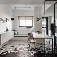 Un apartament de 69 mp transformat intr-un spatiu pentru intreaga familie