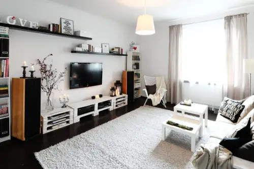 Proiect de reamenajare surprinzator pentru un apartament cu o camera