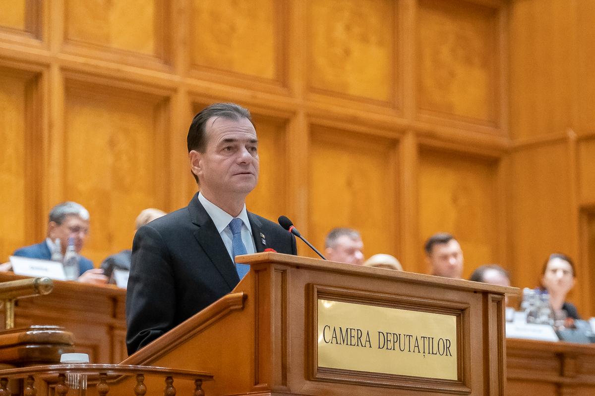 Ludovic Orban a solicitată, alegerea unui preşedinte al Camerei Deputaţilor