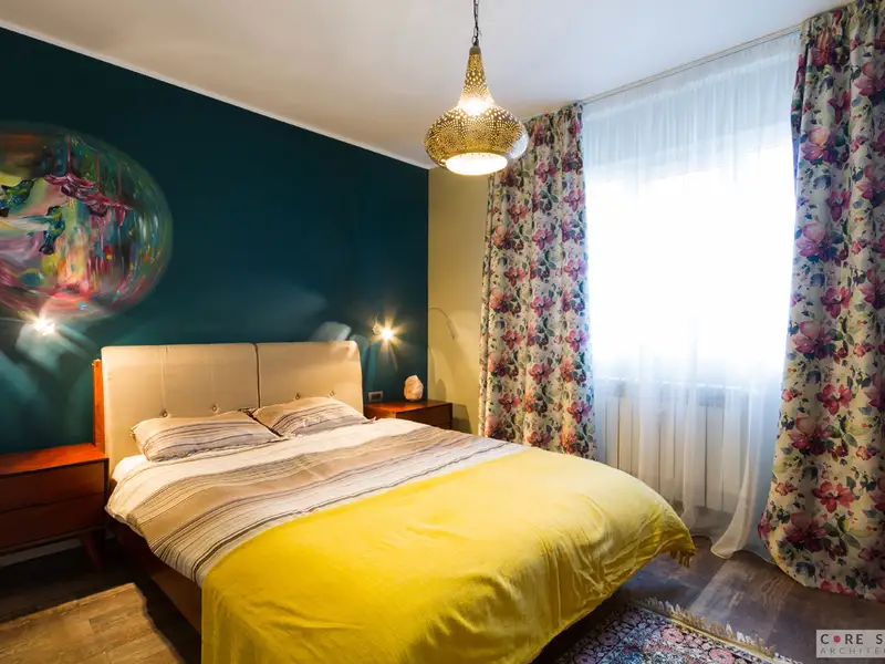 Spatiu cu personalitate intr-un apartament de 2 camere din Bucuresti poze inainte si dupa