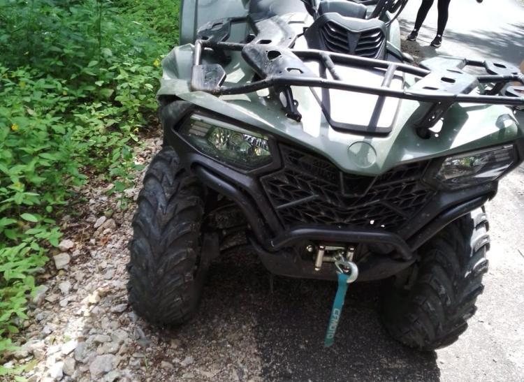 Accident cu ATV-ul, ieri după-amiază, în localitatea Finișel din județul Cluj