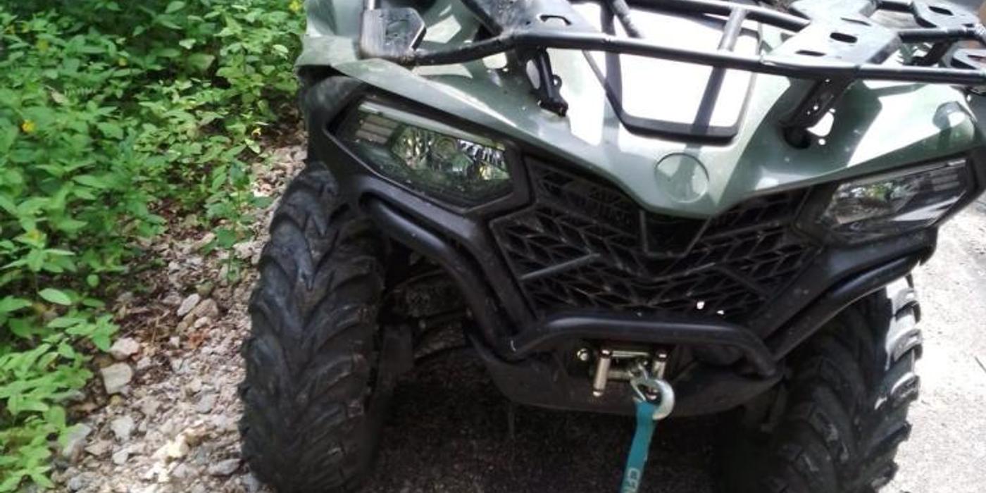 Accident cu ATV-ul, ieri după-amiază, în localitatea Finișel din județul Cluj