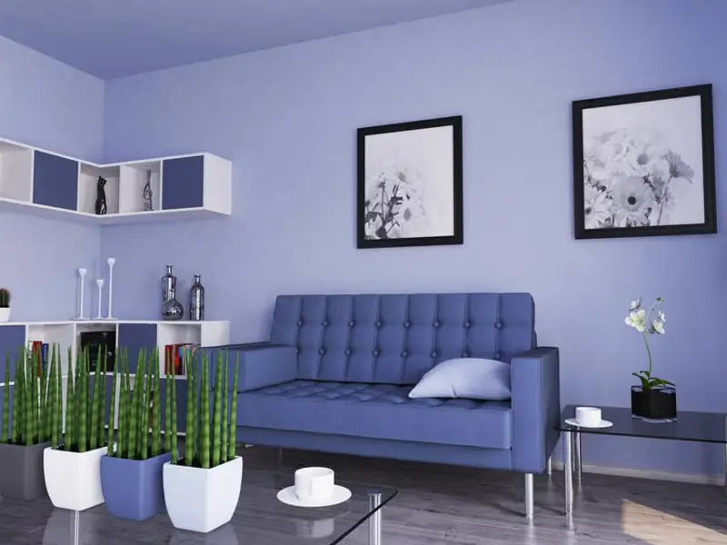 Top 15 culori potrivite pentru pereții din living în 2024