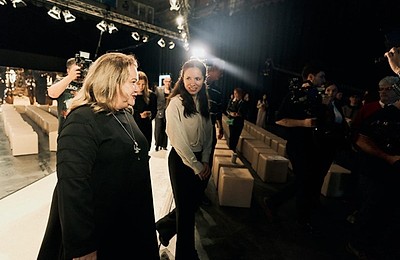 Prima Doamnă, Mirabela Grădinaru, alături de tinerii artiști la Romanian Creative Week București