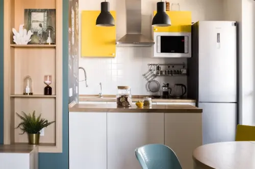 Cum a fost transformat un apartament de doua camere pentru o familie cu un copil