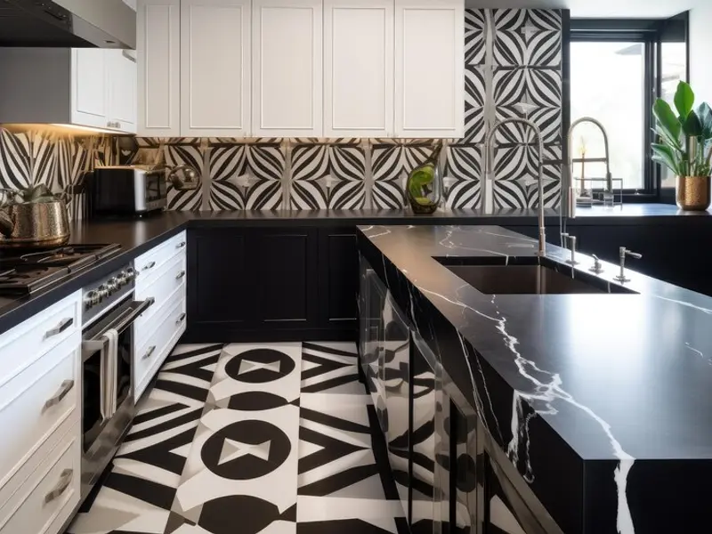 Tipuri și rolul texturilor în designul bucătăriei în 2024