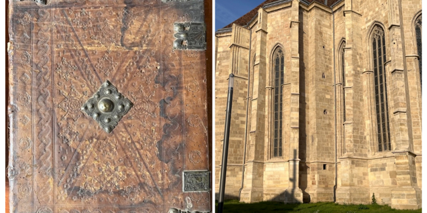 Descoperire codiciologică importantă în turnul secret al Bisericii Sf. Mihail din Cluj-Napoca