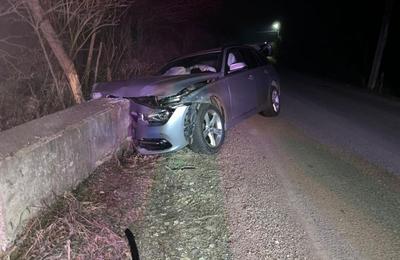 Accident rutier în această dimineață, în localitatea Salatiu, comuna Mintiu Gherlii