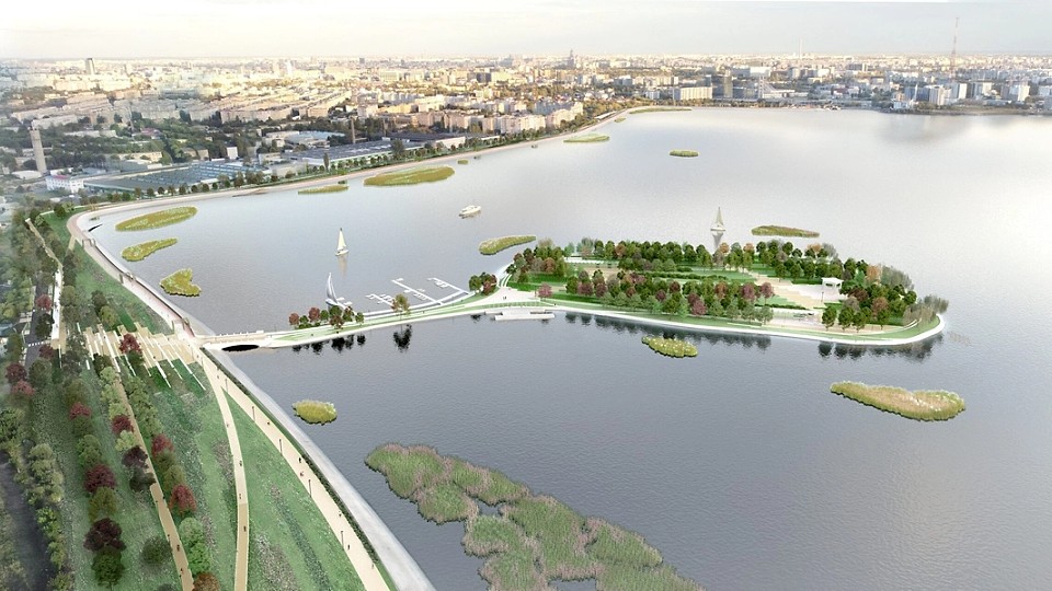 Mausoleul de pe Insula Lacul Morii a fost demontat pentru a face loc unei noi construcții ce va fi ridicată în cadrul proiectului de reamenajare a zonei