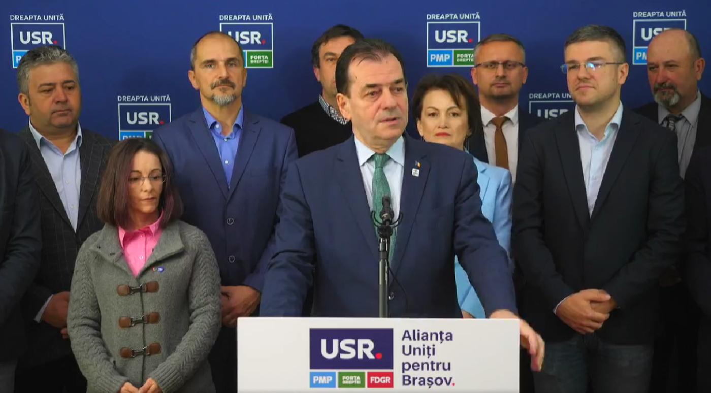 Ludovic Orban, la Brașov, cu referire la fostul lui coleg de partid, Adrian Veștea: „Cine se duce în Guvern să fie subalternul lui Ciolacu și al PSD-ului nu este liberal adevărat. Am garanția că omul care nu va părăsi brașovenii este Irineu Darău”. La Brașov, „mergeți cu Allen Coliban!”