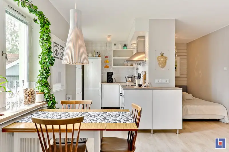 Amenajarea unui apartament functional in doar 35 mp