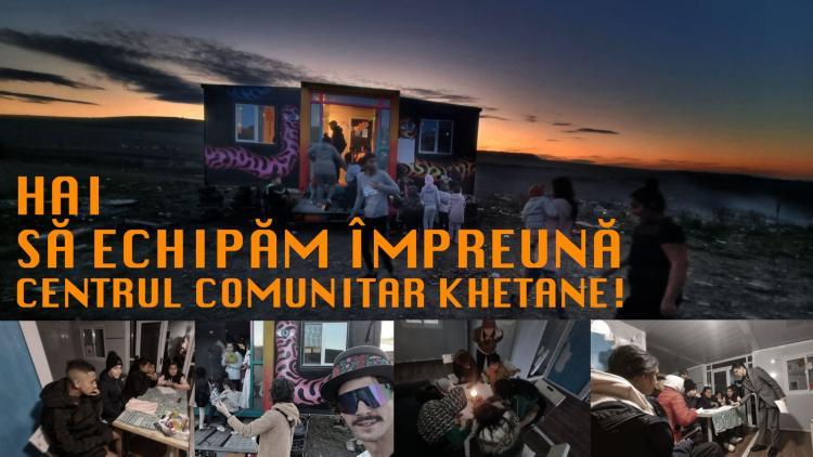Comunitatea din Pata Rât strânge donații pentru Centrul Comunitar Khetane