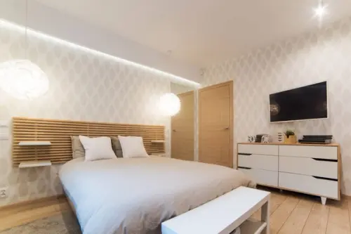 O amenajare moderna realizata pentru un cuplu de tineri