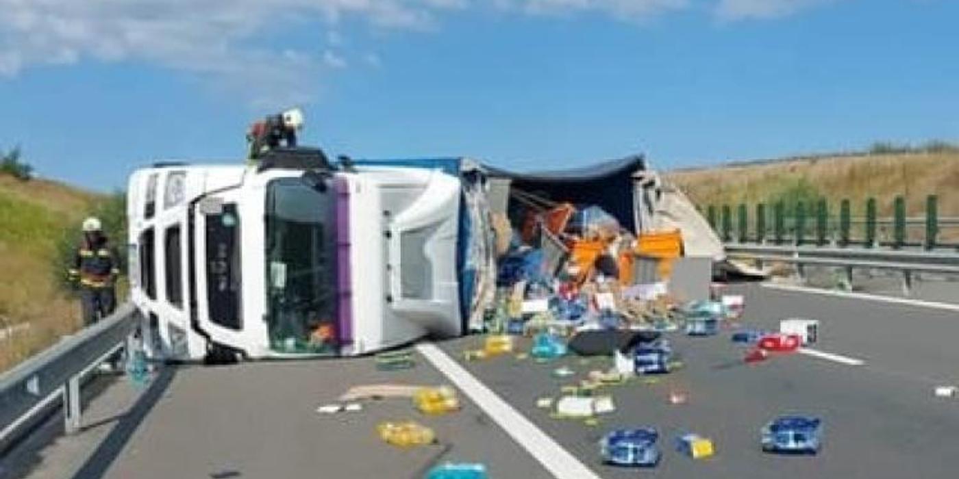 Accident rutier, luni dimineață, 29 iulie, pe autostrada A3