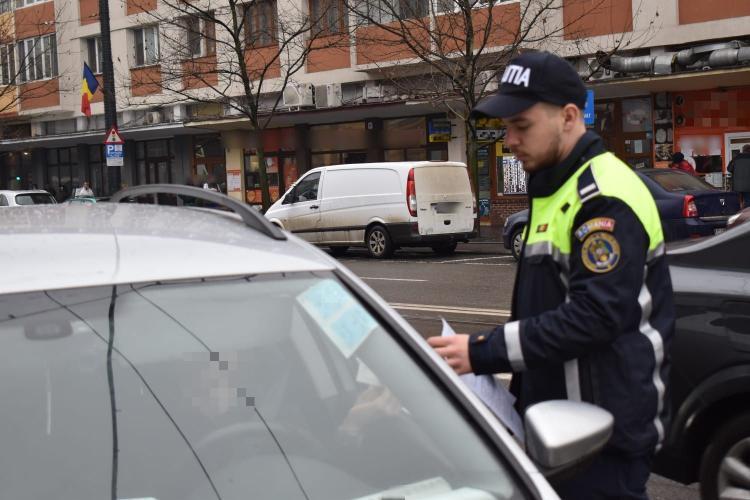 Peste 300 de amenzi, aplicate de polițiști pe străzile din Cluj, în perioada 18-20 octombrie