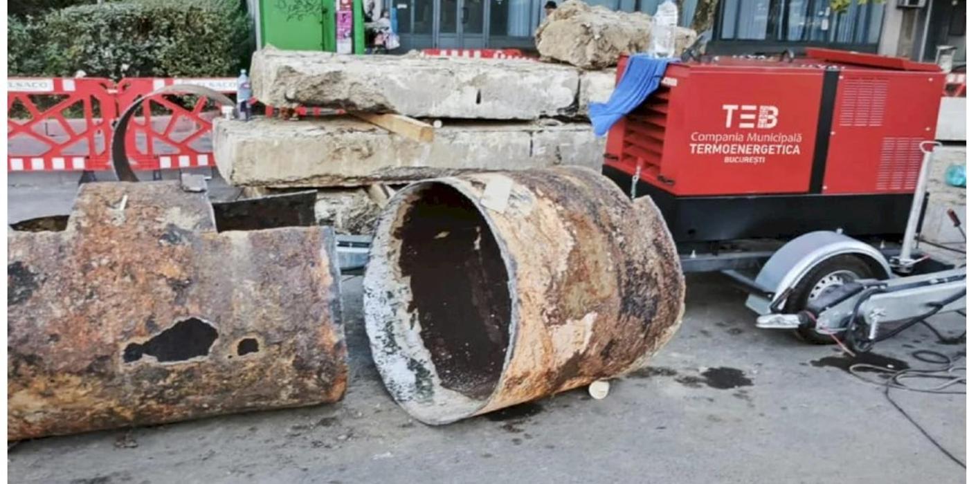 Astăzi, 19 septembrie, echipele Termoenergetica termină lucrările din intersecția Șos. Mihai Bravu X Calea Vitan, la Magistrala 2 Sud