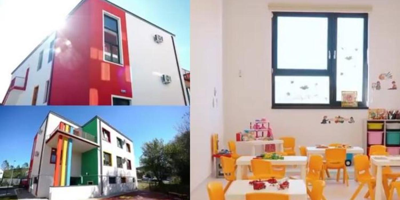 Au fost finalizate lucrările la noua grădiniță situată pe strada Abatorului din Florești