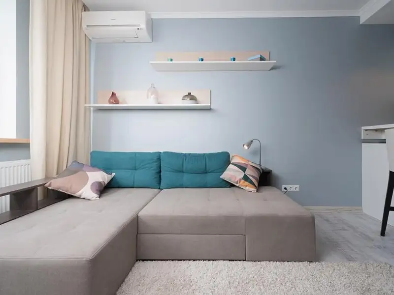 Amenajare pentru un cuplu tanar intr-un apartament de 50 mp