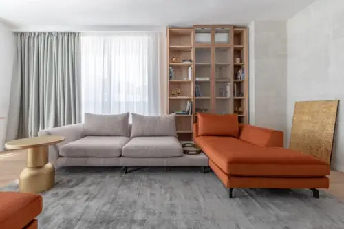 Amenajare apartament glam cu inspiratie din natura