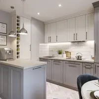 Tonuri neutre in amenajarea eleganta a unui apartament de 3 camere