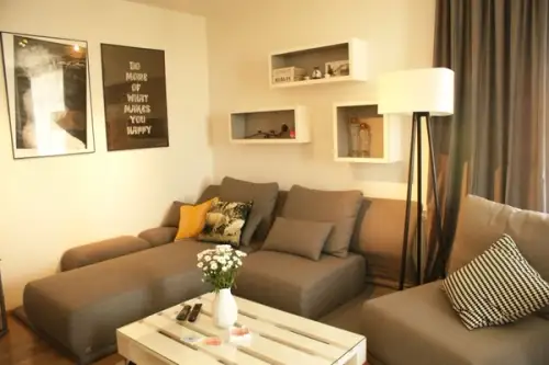 Decor elegant si modern intr-o amenajare de apartament