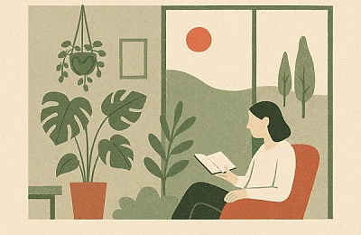 Biophilic design: conectarea spațiului cu natura