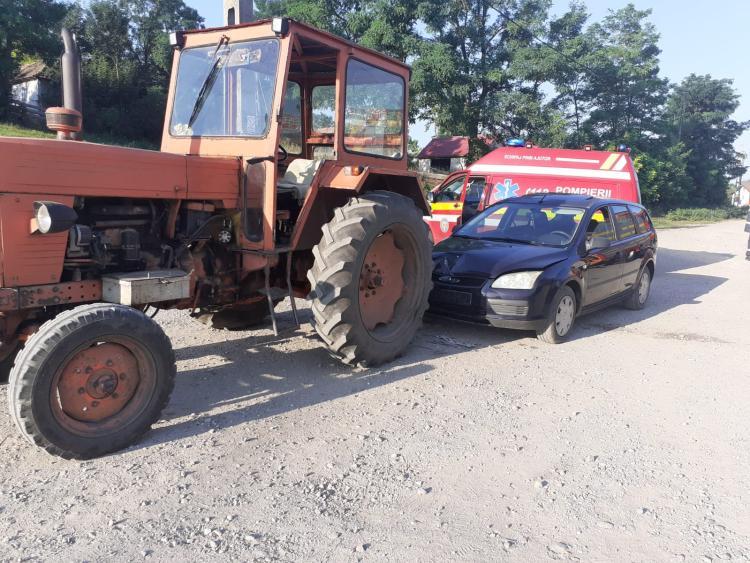 Accident rutier, în această dimineață, pe raza localității Aruncuta, comuna Suatu, județul Cluj