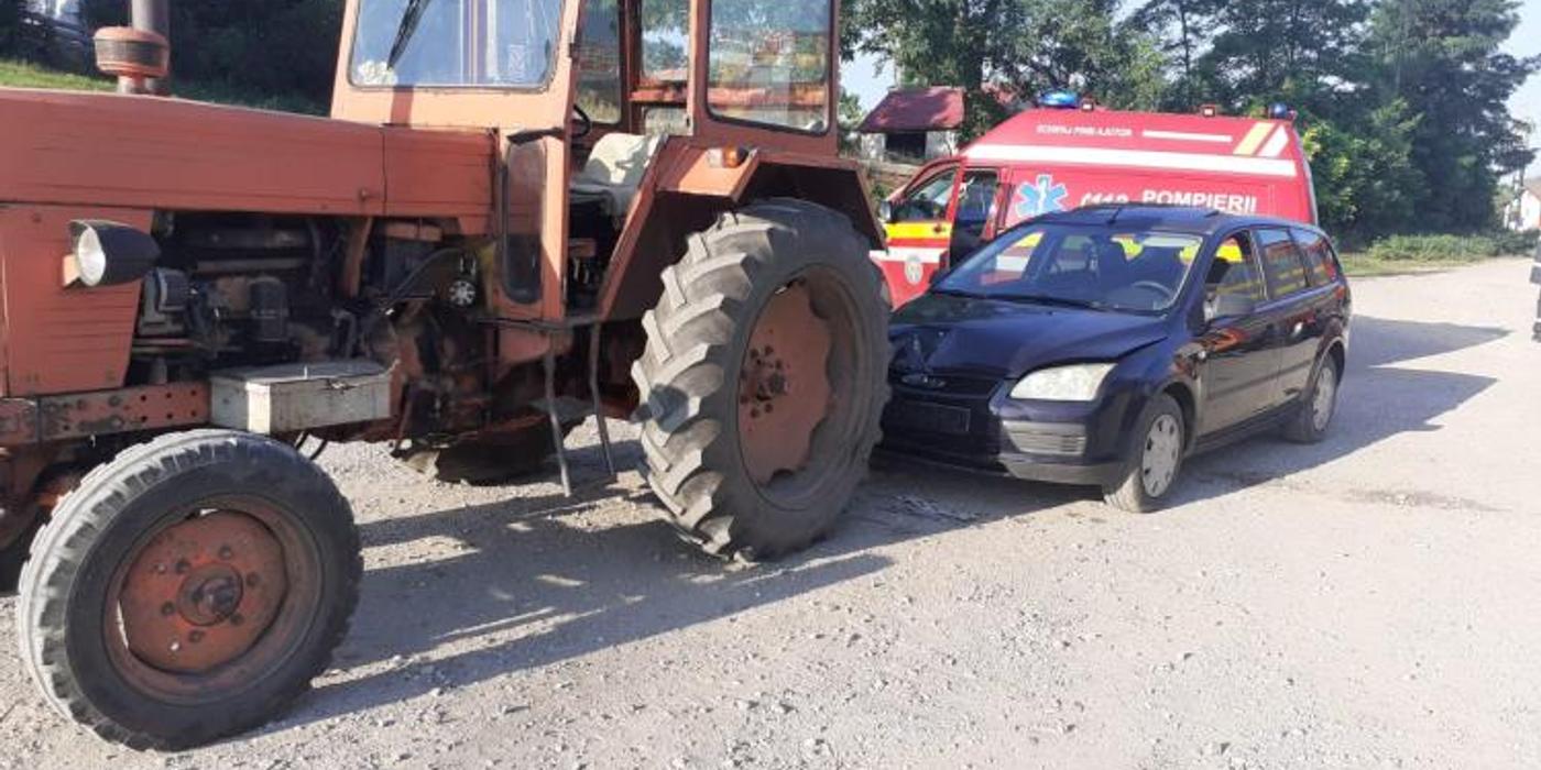 Accident rutier, în această dimineață, pe raza localității Aruncuta, comuna Suatu, județul Cluj