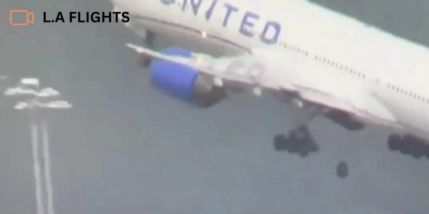 Un zbor al companiei United Airlines a fost deviat după ce avionul, construit de Boeing, a pierdut o roată în zbor VIDEO