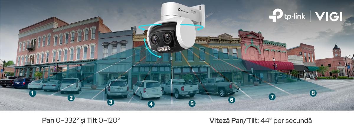 TP-Link a lansat în România noua sa cameră de supraveghere pentru exterior, modelul VIGI C540V