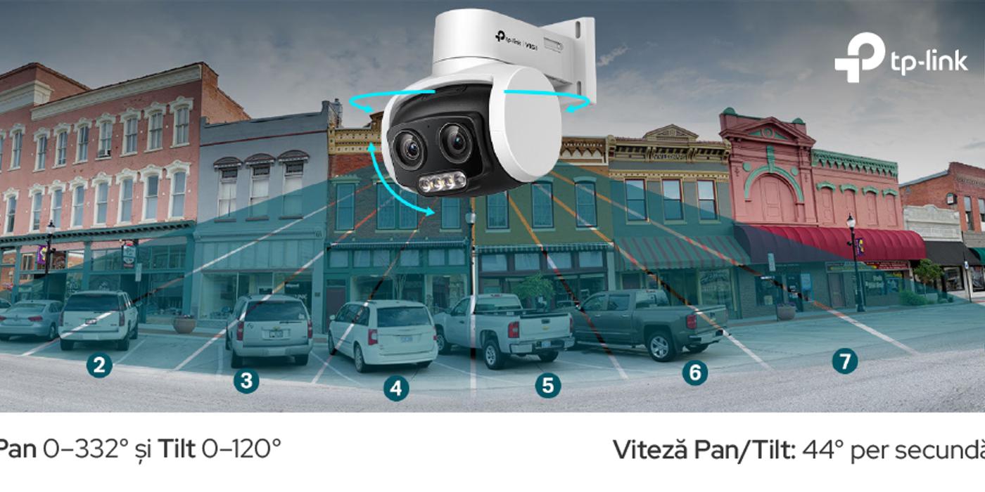 TP-Link a lansat în România noua sa cameră de supraveghere pentru exterior, modelul VIGI C540V
