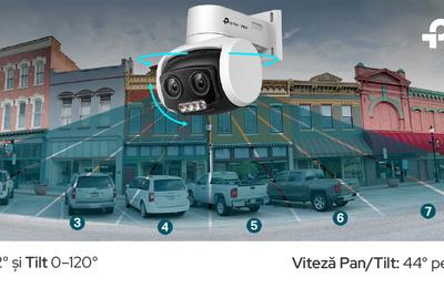 TP-Link a lansat în România noua sa cameră de supraveghere pentru exterior, modelul VIGI C540V